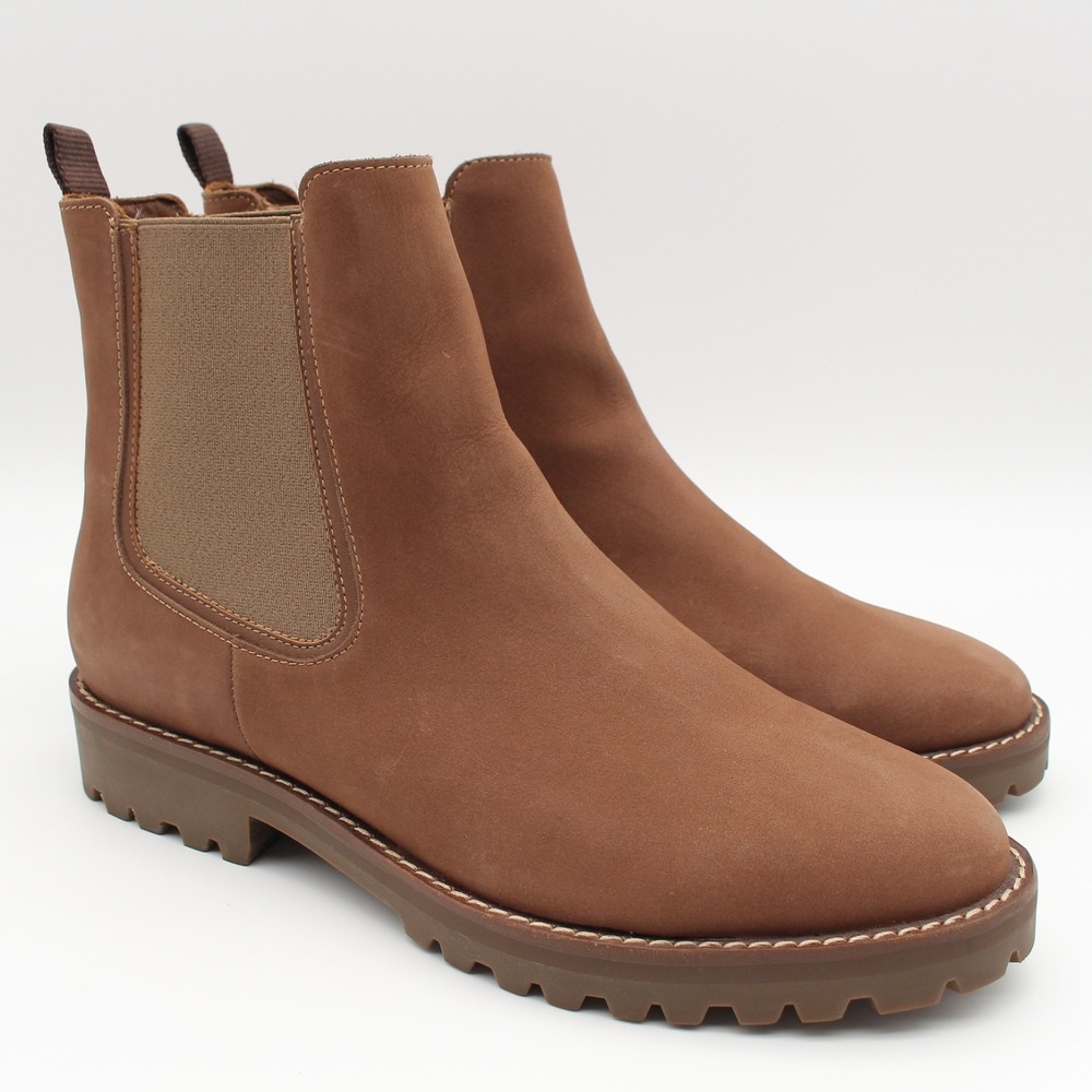 Thursday Legend Chelsea Boots Womens Size 11 Pebble Nubuck Leather Pull On